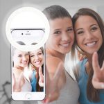Anillo aro led selfie recargable para celular