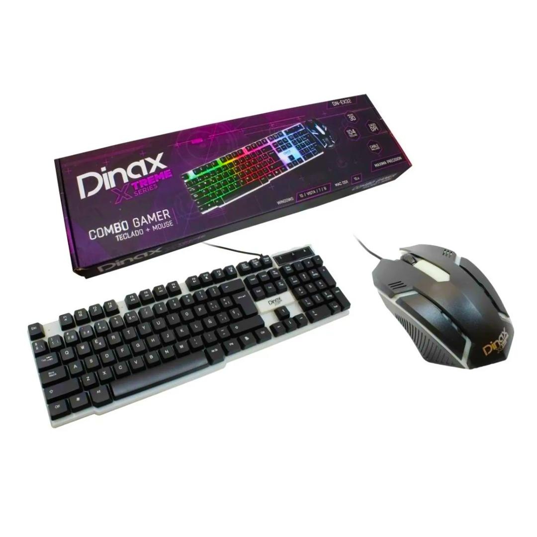 combo teclado y mouse dinax 4