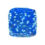 guirnalda 100 luces led azul