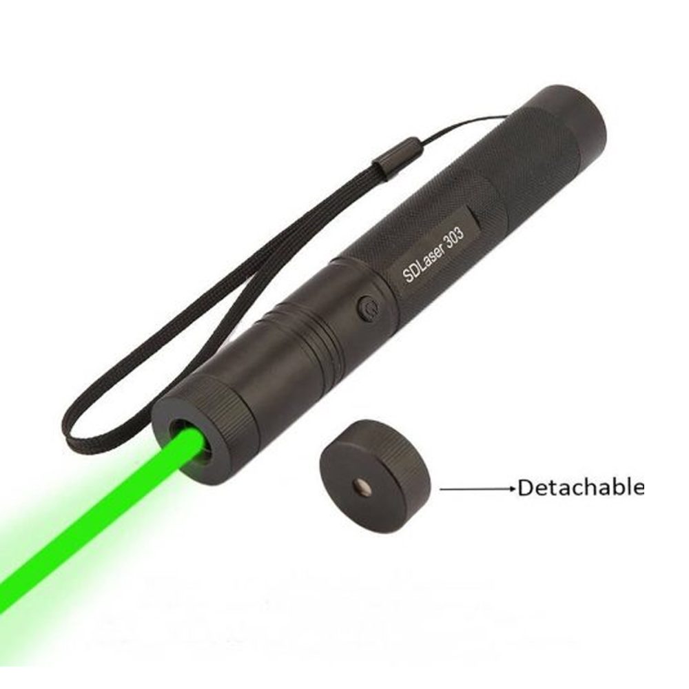 Puntero laser recargable usb - verde (303)