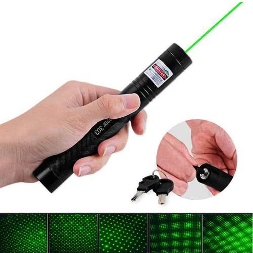 Puntero laser recargable usb - verde (303)