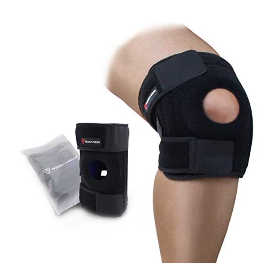 rodillera acolchada triple neopreno knee support