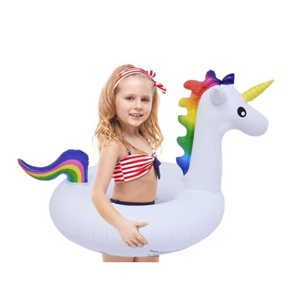 Salvavidas inflable infantil de unicornio – 55 Cm