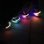 Clip led de zapatillas para running