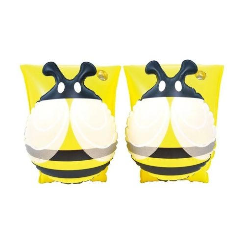 Brazos flotadores con forma de abeja para niños