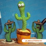 Juguete cactus bailarín de Tiktok – Baila, canta y repite voz