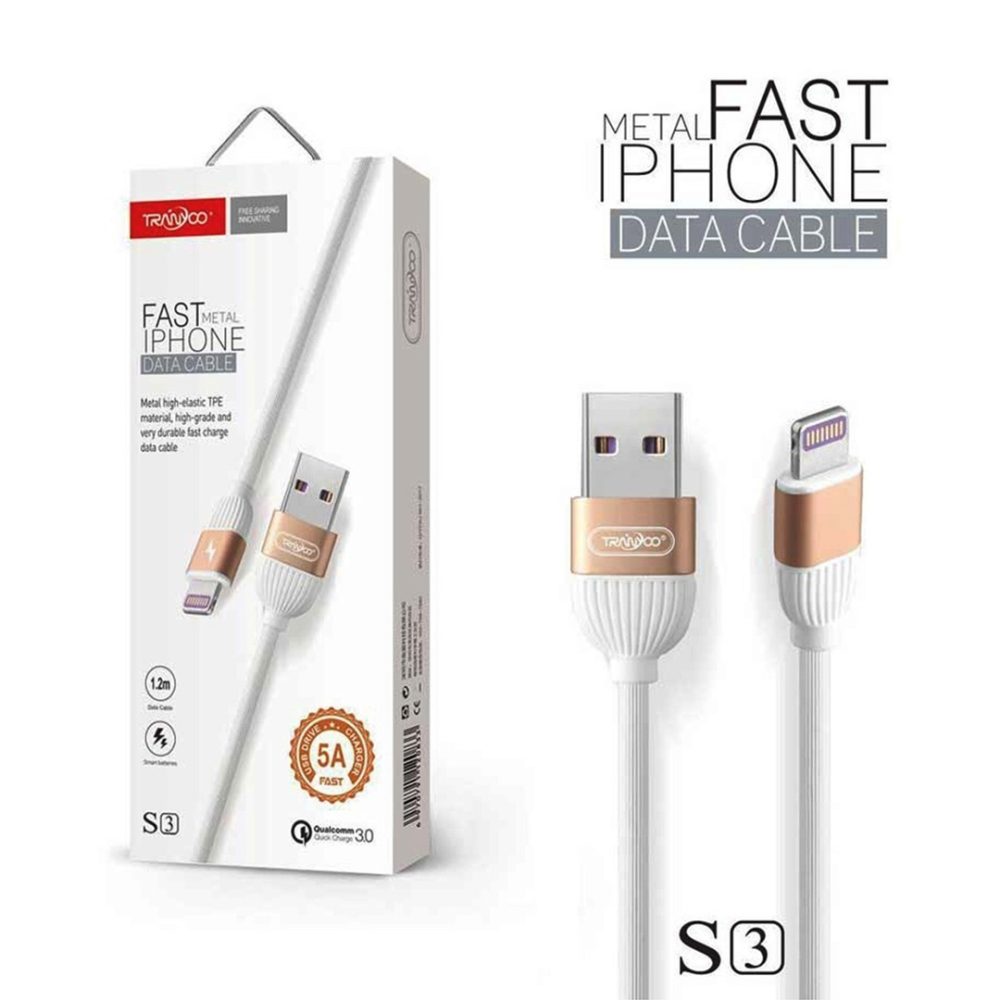 Cable para iPhone carga rápida - 5a Modelo S3-i
