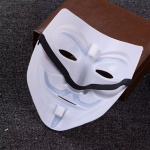 Máscara de plástico Anonymous V De Venganza - Careta Halloween