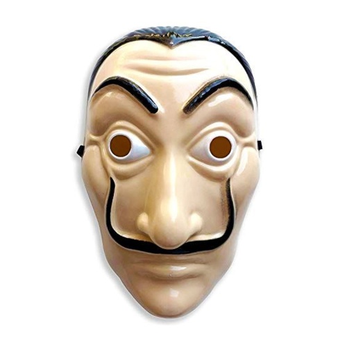 Máscara de plástico La casa de papel Dalí - Careta halloween