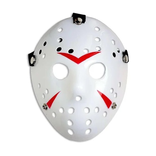 Máscara de plástico Jason hockey terror - Careta halloween