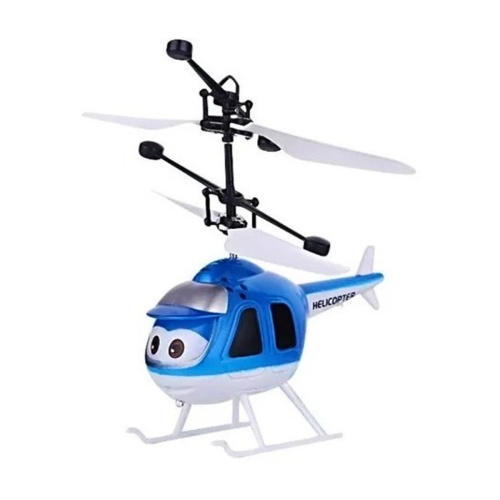Helicóptero de juguete con luz infrarroja recargable para niños