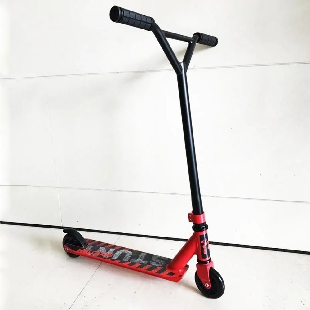 Monopatín scooter stunt rojo para adultos - Freestyle Sieteveinte
