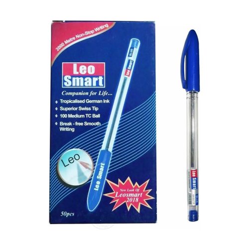 Lapiceras bolígrafos biromes azules en caja x 50 unidades