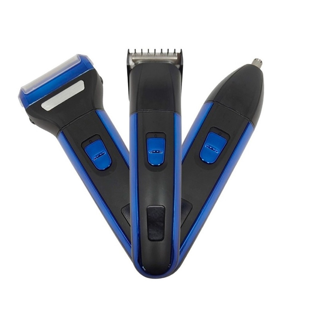 Maquina corta pelo afeitadora 3 en 1 con accesorios para barba y nariz 7213  - Oportunidades Vip Venta por menor y mayor de productos electrónicos