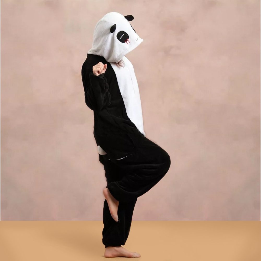 Pijama mameluco de panda para adultos - Disfraz de invierno