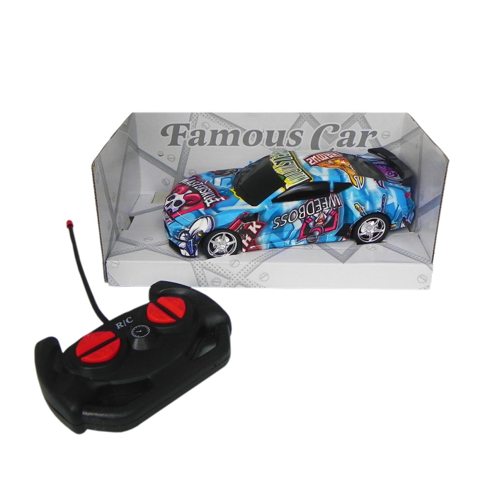 Auto coche de juguete Thamuz a pilas con control remoto
