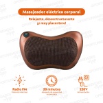 Masajeador eléctrico almohada cojín lumbar - Ma-8820