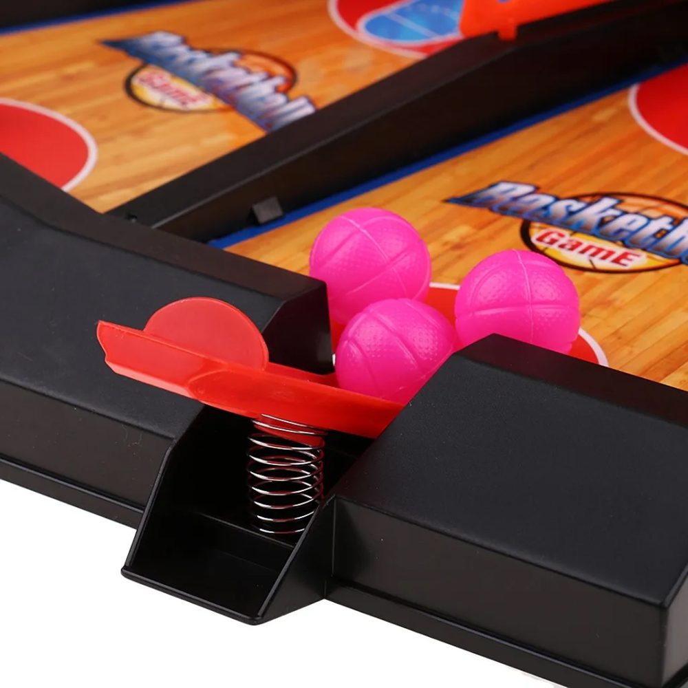 Mini juego de mesa de básquet baloncesto para 2 jugadores
