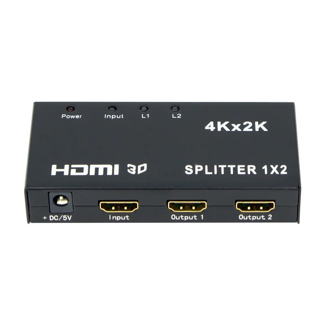 Splitter HDMI 1 x 2 activo 3D Full HD 1080p - Duplica tu pantalla