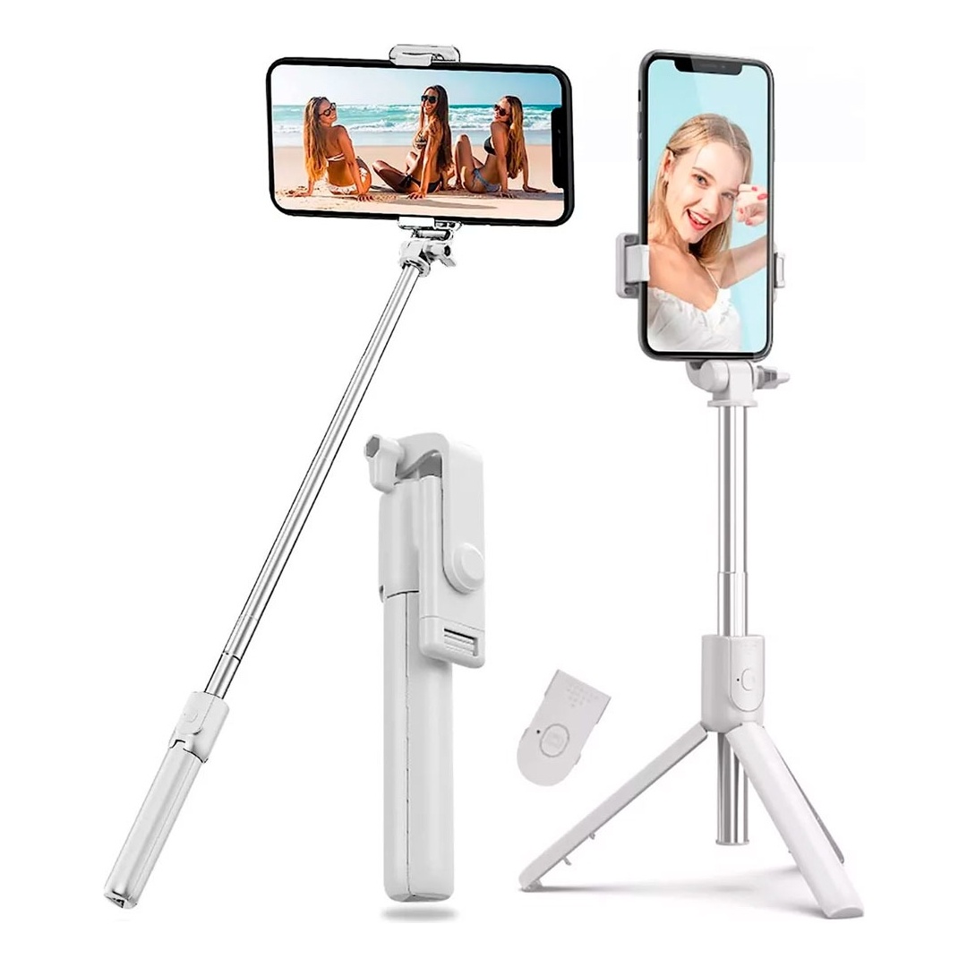 Palo de selfie para celular con trípode y control bluetooth Jc-05