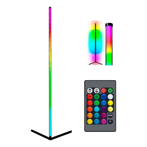 Lampara barra LED esquinera RGB 140 cm audio rítmica 7158