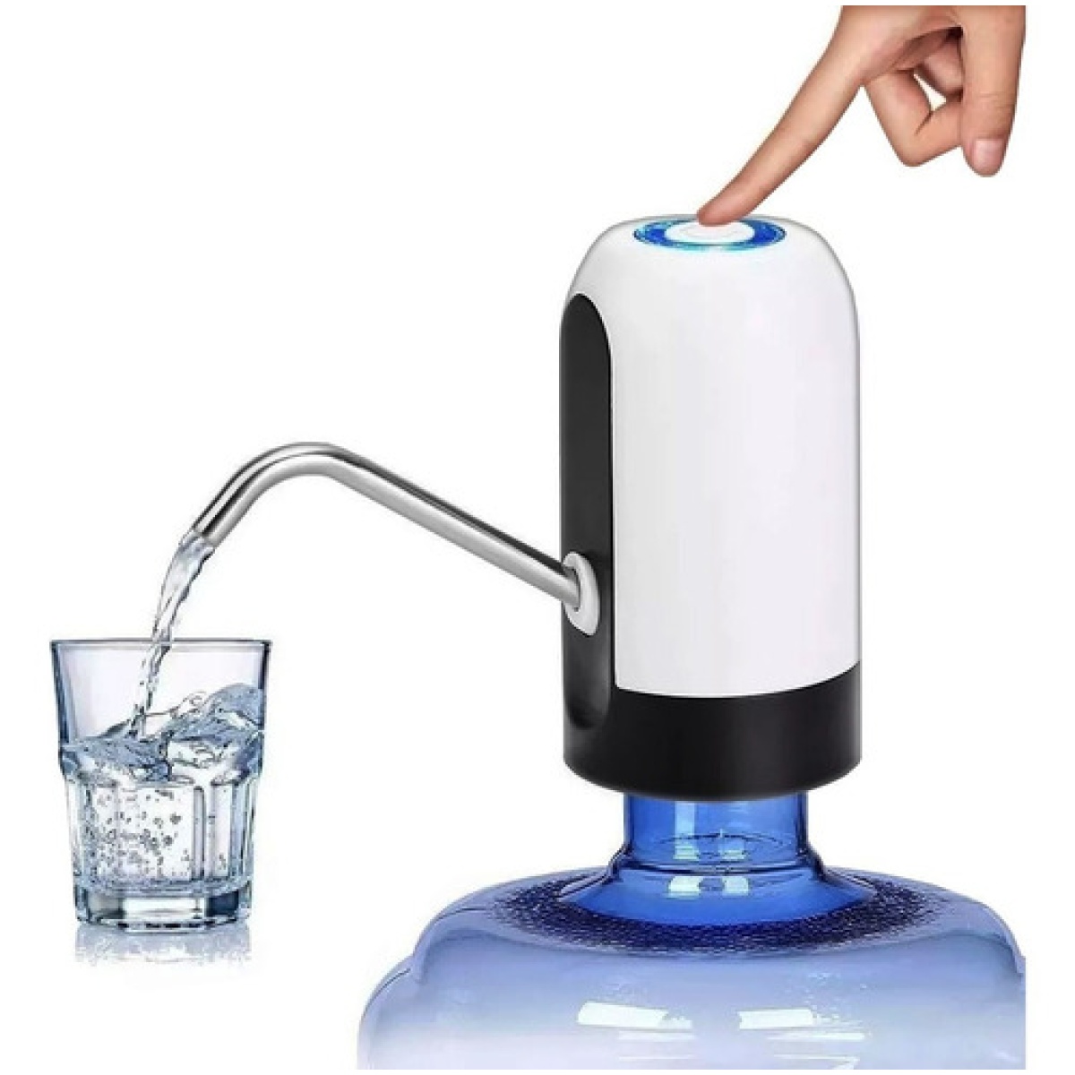 Dispenser eléctrico recargable para bidón
