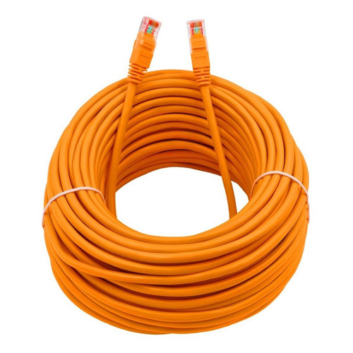Cable de red armado de 30 metros cat 6e Rj45 modem ethernet