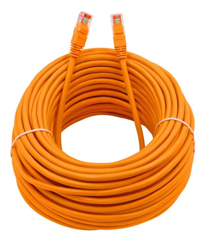 Cable de red armado de 30 metros cat 6e Rj45 modem ethernet