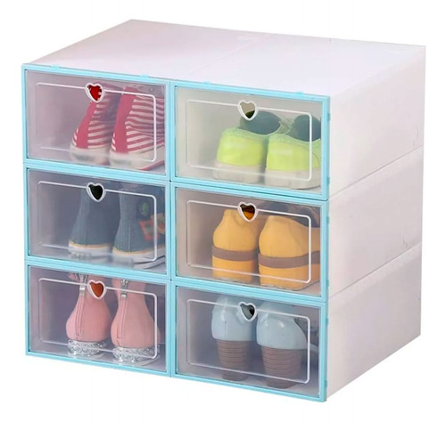 Caja apilable con tapa organizadora de zapatillas 99md - Image 7