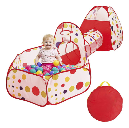 Carpa Túnel Infantil Niños Pileta Pelotero Circuito Corral - Image 1