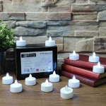 Combo 24 Velas Led Calidas + 24 Rgb + 24 Blanco Frio – zoom detalle