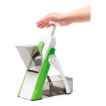 Cortador de verduras y frutas mandolina vertical 4 cortes - Image 2