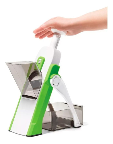 Cortador de verduras y frutas mandolina vertical 4 cortes - Image 2
