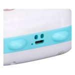 Impresora Mini Bluetooth Recargable Para Celular Dyj-c9 Color Celeste - Imagen 6