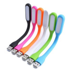 Lámpara LED flexible notebook USB linterna de silicona - Imagen 29