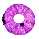 Manguera Tira Led Rollo De 10 Mts Rosa Con Controlador