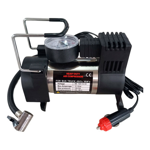 Mini compresor de aire pesado - 12v - 35lts x min