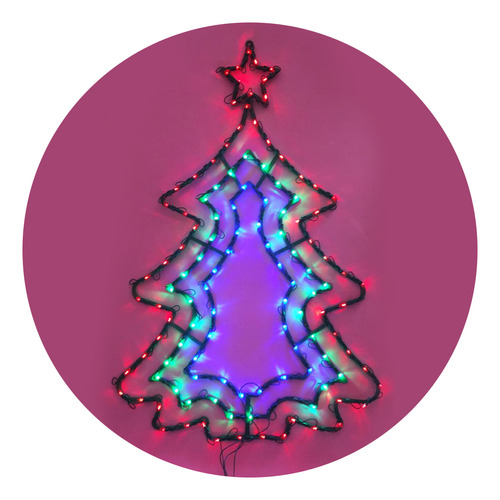 Pino árbol de navidad con efecto de luces - Image 4