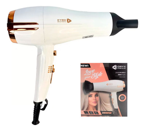 Secador De Pelo Frio Calor 2000w Con Difusor 220v Or-8945 - Image 4