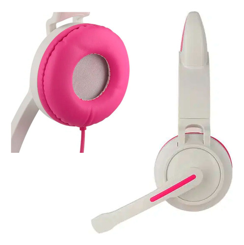 Auriculares Orejas Gato Con Microfono Luz Led Musica Ej-z58 - Image 7