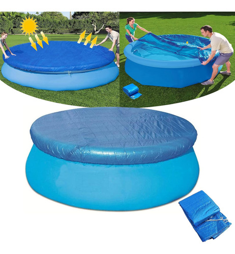 Cobertor Para Pileta Inflable Cubre Piscina 4,45 Mts 16728 - Image 3