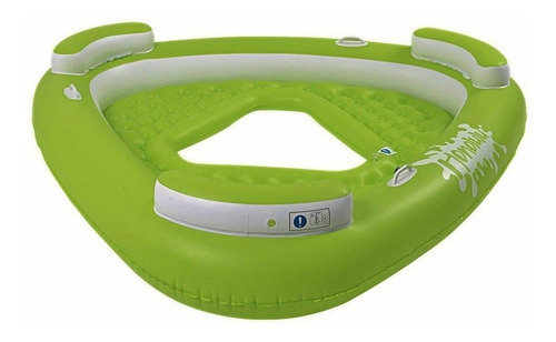 Colchoneta inflable para 3 personas con respaldo 18962
