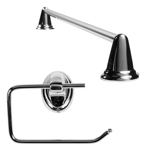 Set De Accesorios Para Baño Acero Inoxidable Cromado B1034 - Image 5