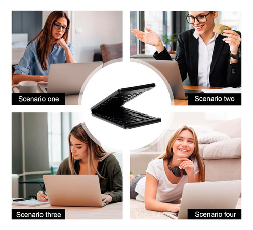 Teclado Plegable Para Celulares Notebook iPad Tablets B023 - Image 2