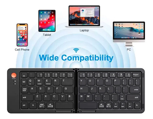 Teclado Plegable Para Celulares Notebook iPad Tablets B023 - Image 4