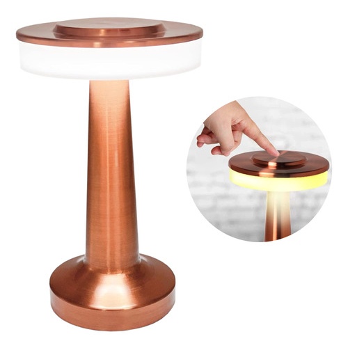 Velador LED táctil recargable minimalista USB 24073