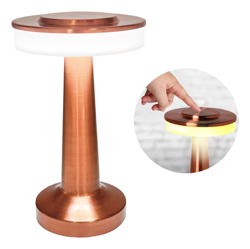 Velador LED táctil recargable minimalista USB 24073