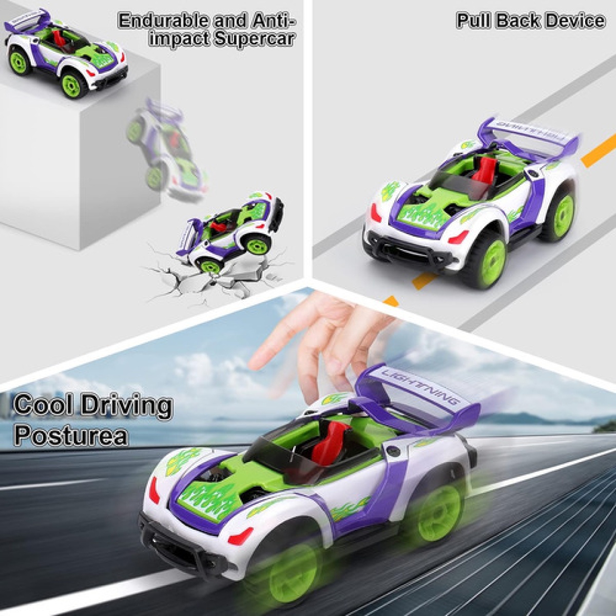 Auto encastrable pullback para armar - Image 12