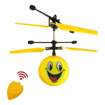 Bola Drone Carita 2 Helices Recargable Usb Juguete - Imagen 4