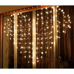 Cortina LED corazones 1,10m - Image 7